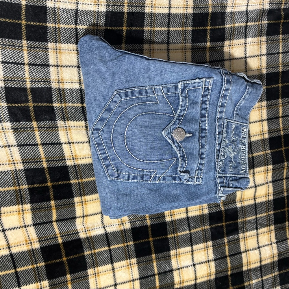 True Religion Men's Blue Jeans